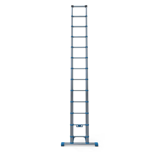Zarges Telemaster 3.8m Telescopic Ladder c w Stabiliser Bar Protrade