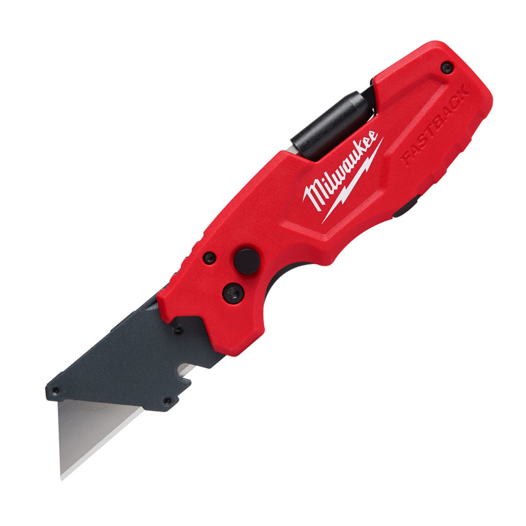 Milwaukee 6in1 Fastback Flip Utility Knife Protrade Milwaukee 6in1 Fastback Flip Utility Knife Protrade