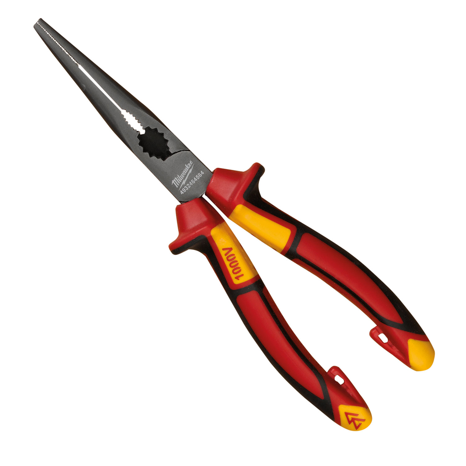 Milwaukee VDE Long Round Nose Pliers - Protrade