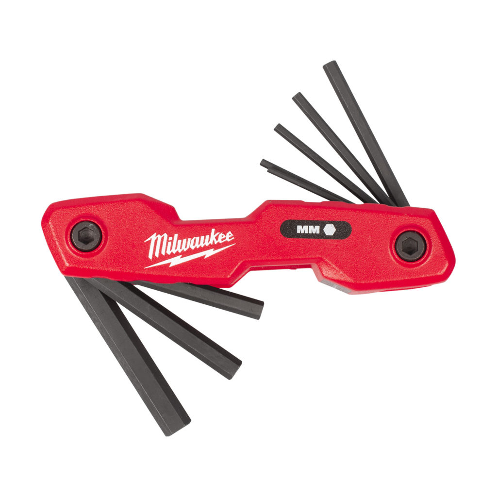 Milwaukee 8pce Metric Folding Hex Key Set Protrade
