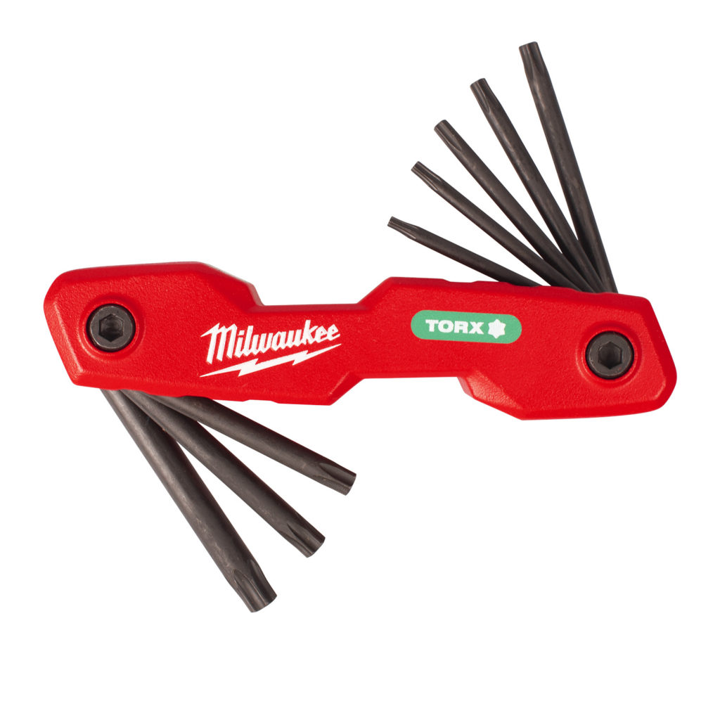 Milwaukee 8pce Folding Torx Hex Key Set Protrade