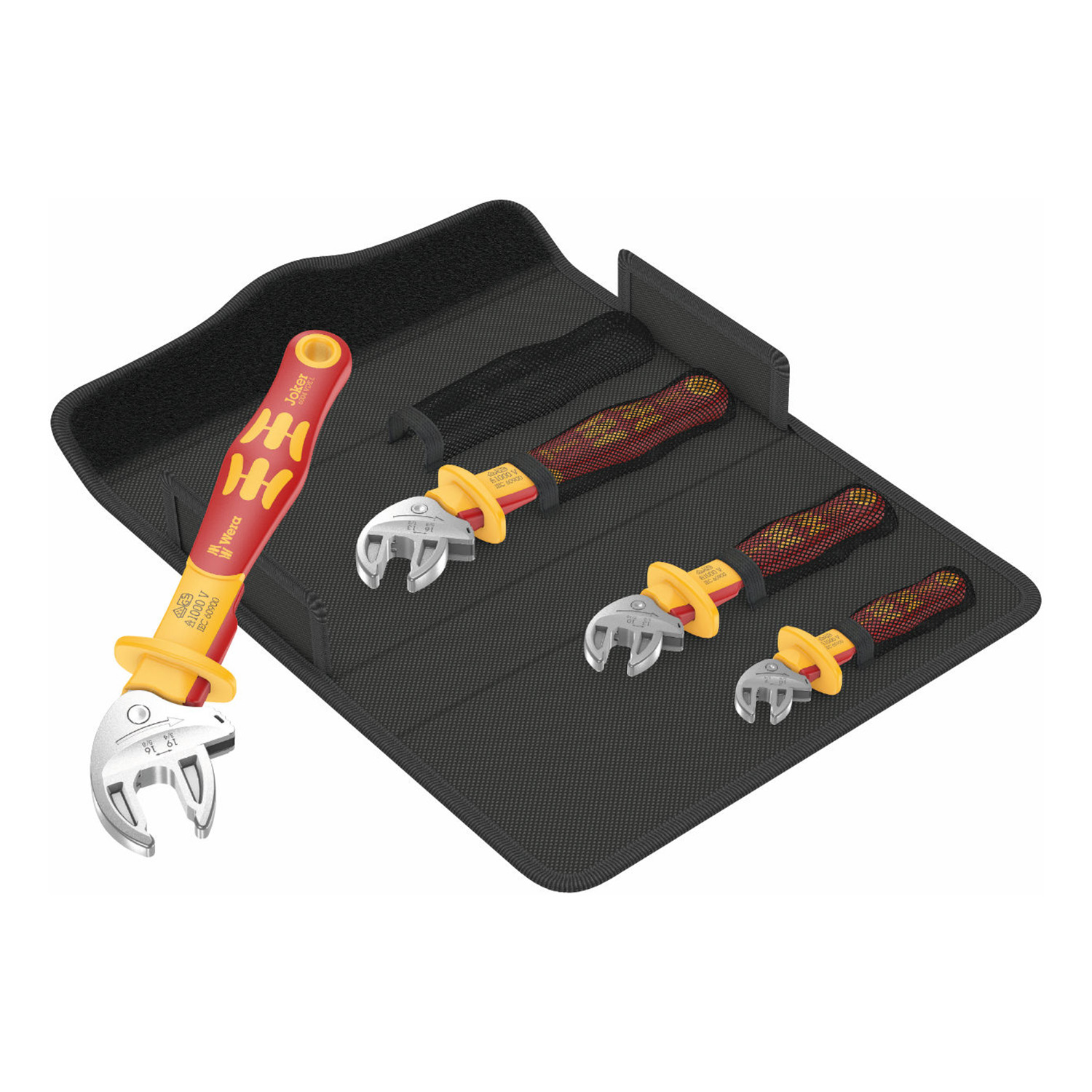 Wera 6004 Joker VDE Self-Setting Spanner Set - Protrade