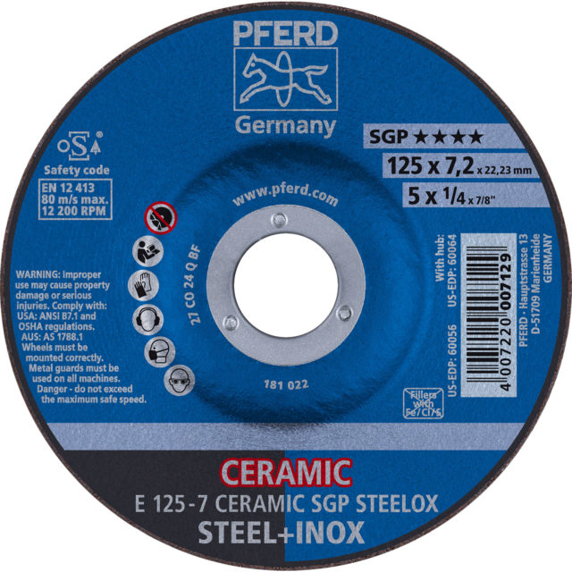 Pferd CCGrindRobust SGP Victograin 115mm Grinding Disc Protrade