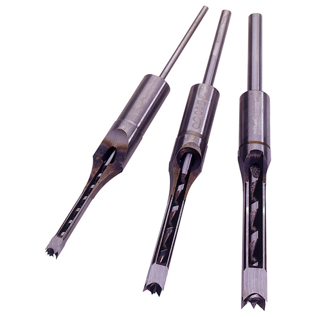 Draper Hollow Square Mortise Chisel & Bit Sets Protrade