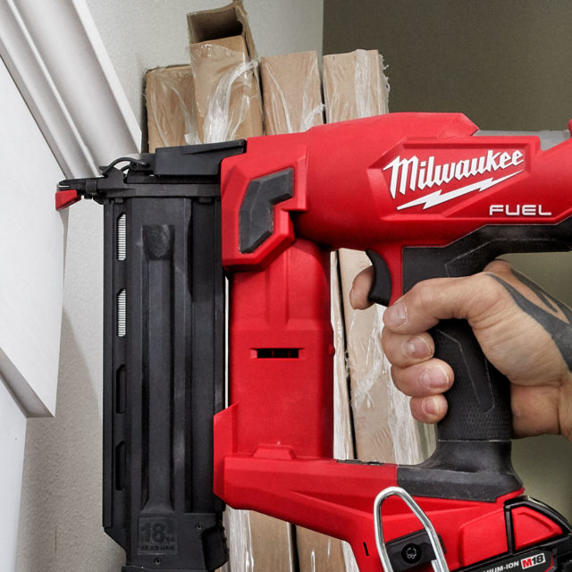 Milwaukee M18FN18GS 18V Fuel 18G Straight Brad Nailer Body Protrade