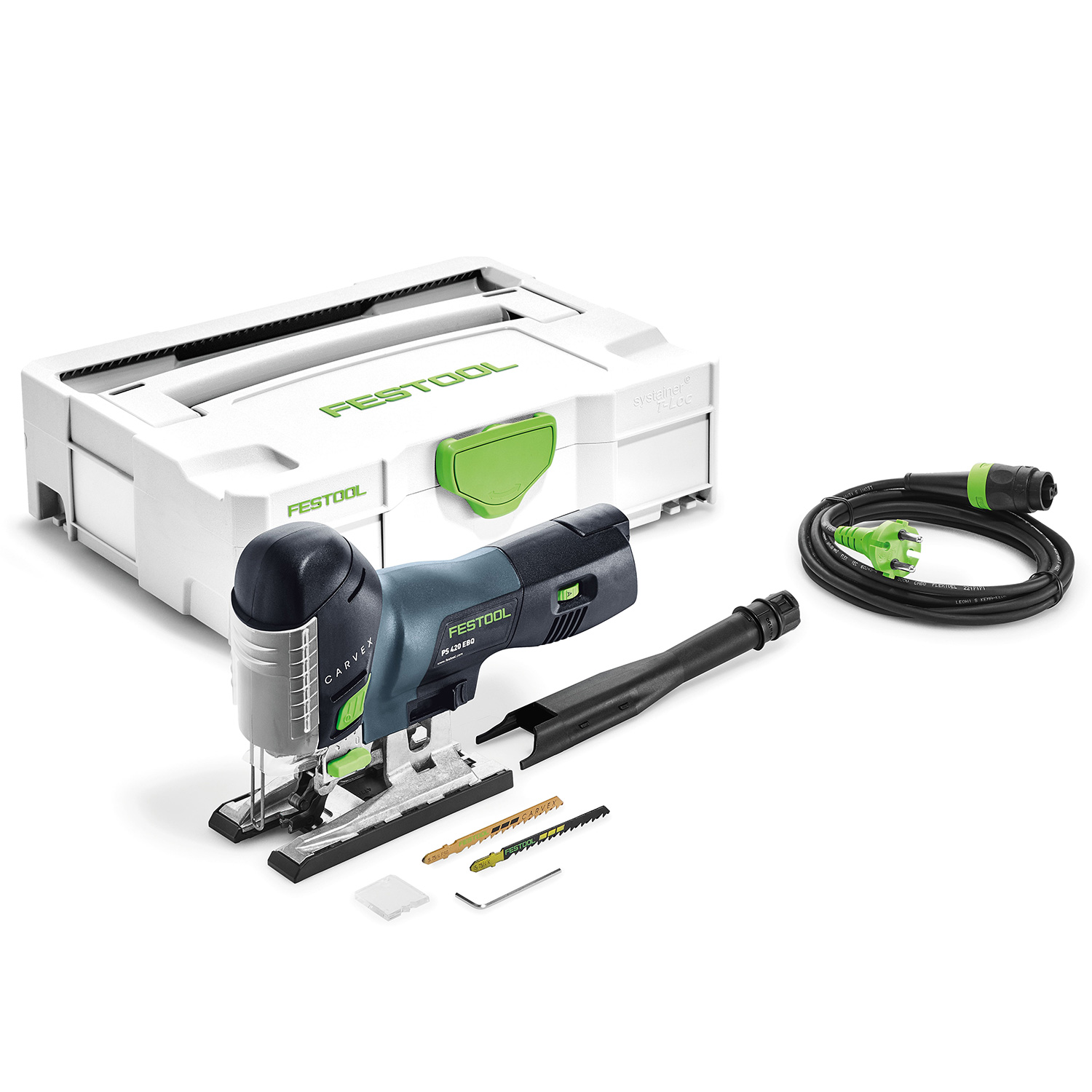 Festool PS420EBQ Carvex DHandle Pendulum Jigsaw Protrade