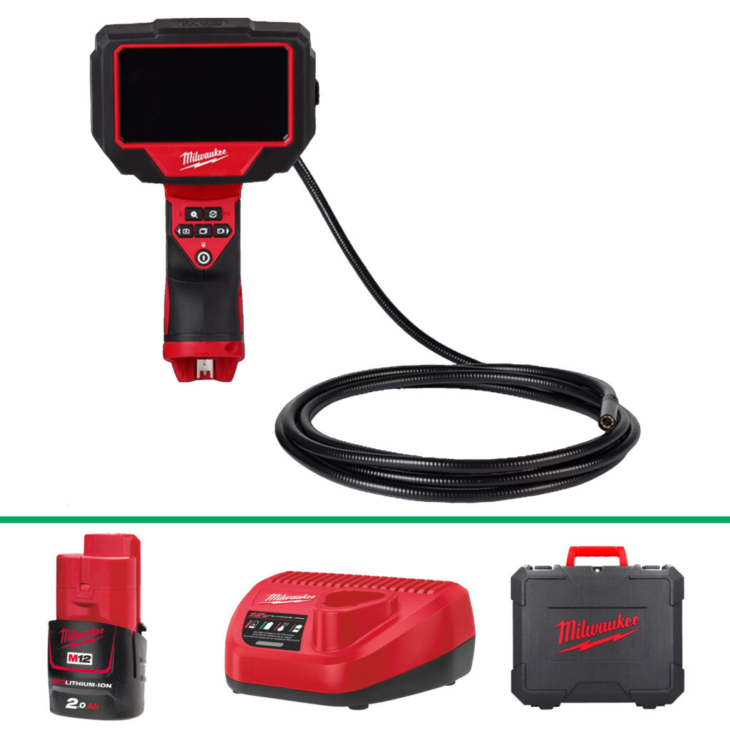 Milwaukee M12 360IC32 12V 360° Inspection Camera 3M Kit Protrade
