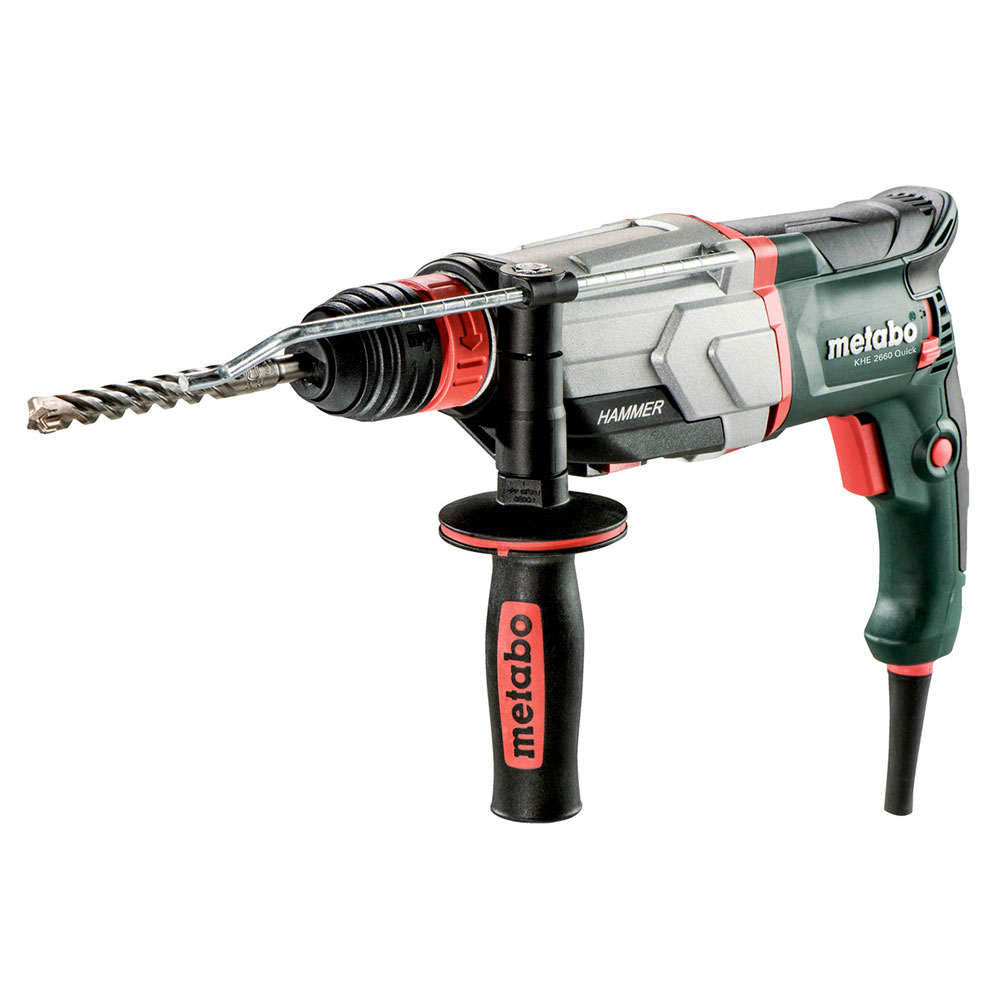 Metabo KHE2660 26mm 3-Function SDS Plus Rotary Hammer Drill - Protrade