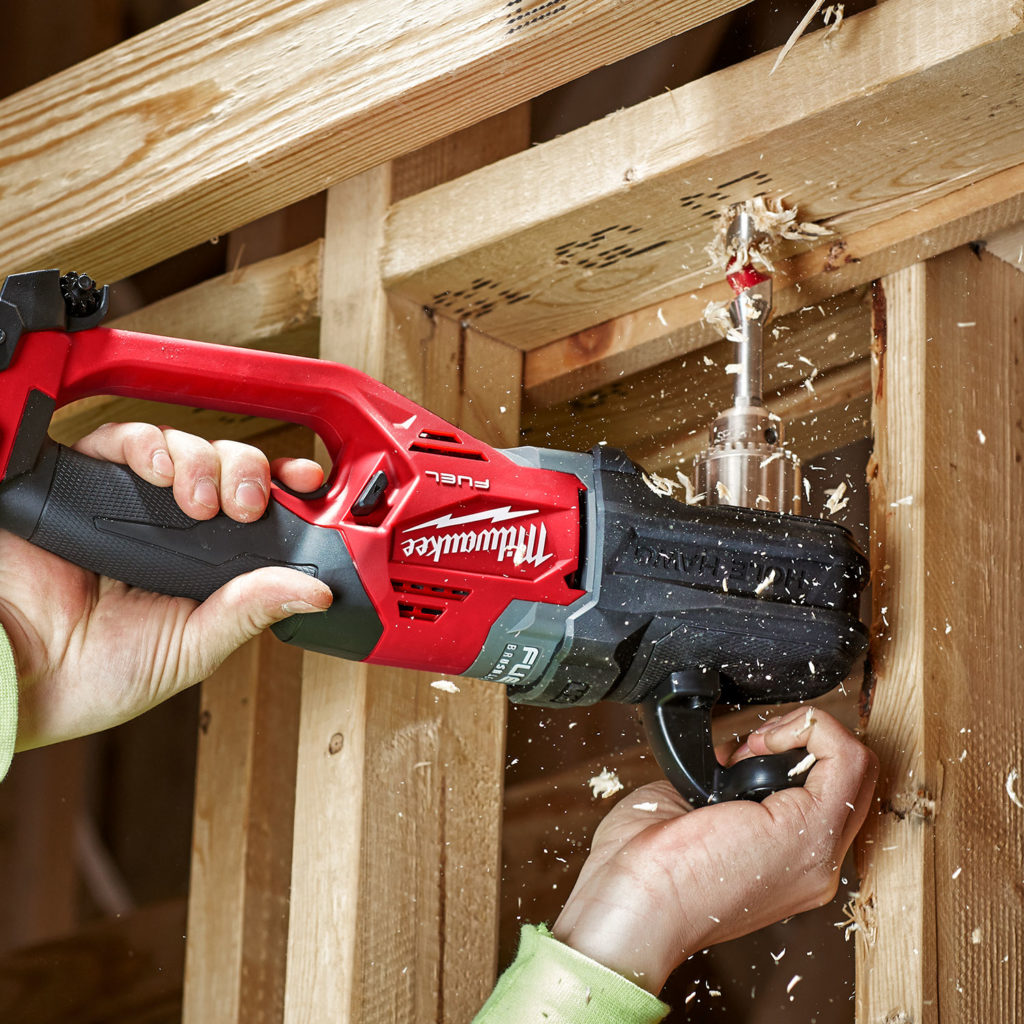 Milwaukee M18CRAD2 18V Fuel Hole Hawg Angle Drill Body Protrade
