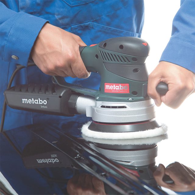 Metabo SXE450 TurboTec 150mm Random Orbit Disc Sander Protrade