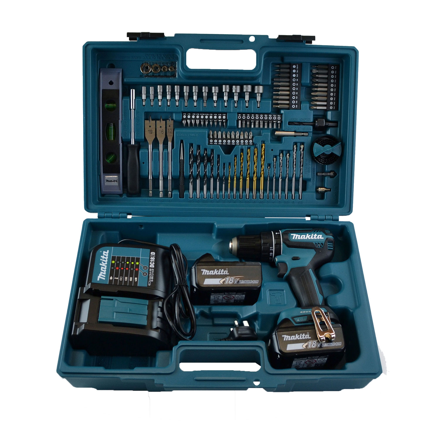 Schrijft een rapport groep Ongemak Makita 18v Brushless Combi Drill Kit 101 Piece Accessory Set In Case |  sdr.com.ec