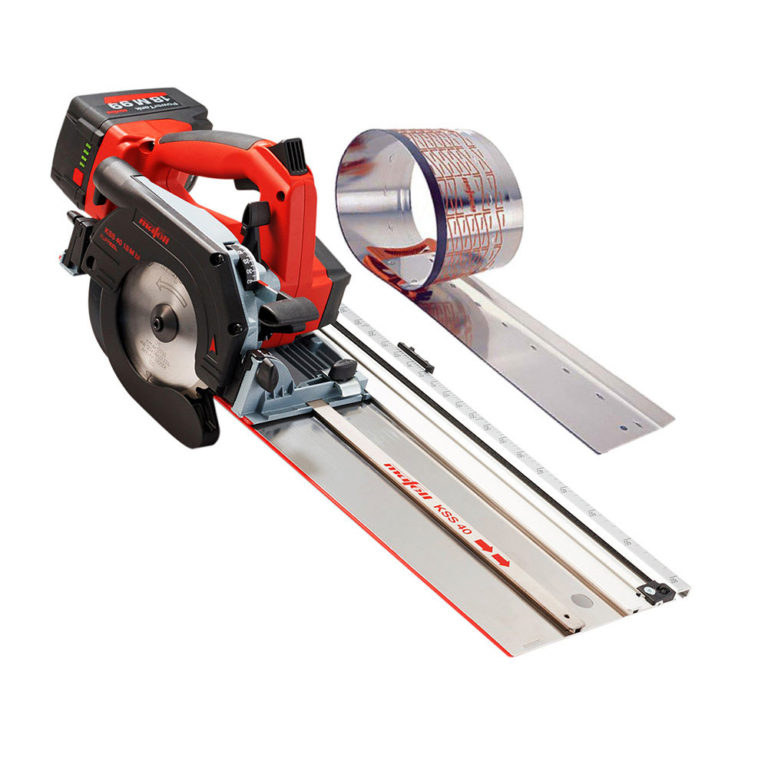 Mafell KSS40 18V CrossCut Circular Saw c/w 2 x 5.5Ah Batts Protrade