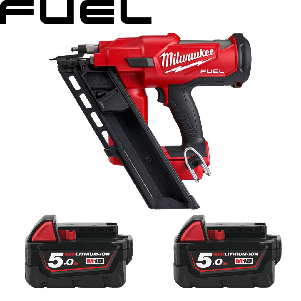 Milwaukee M18FN16GA 18V Fuel 16G Angled Nailer Body Protrade