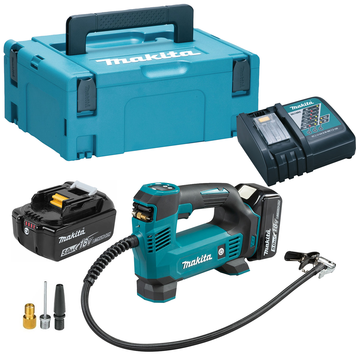 Makita DMP180Z 18v LXT Liion Cordless Tyre Inflator (Body Only