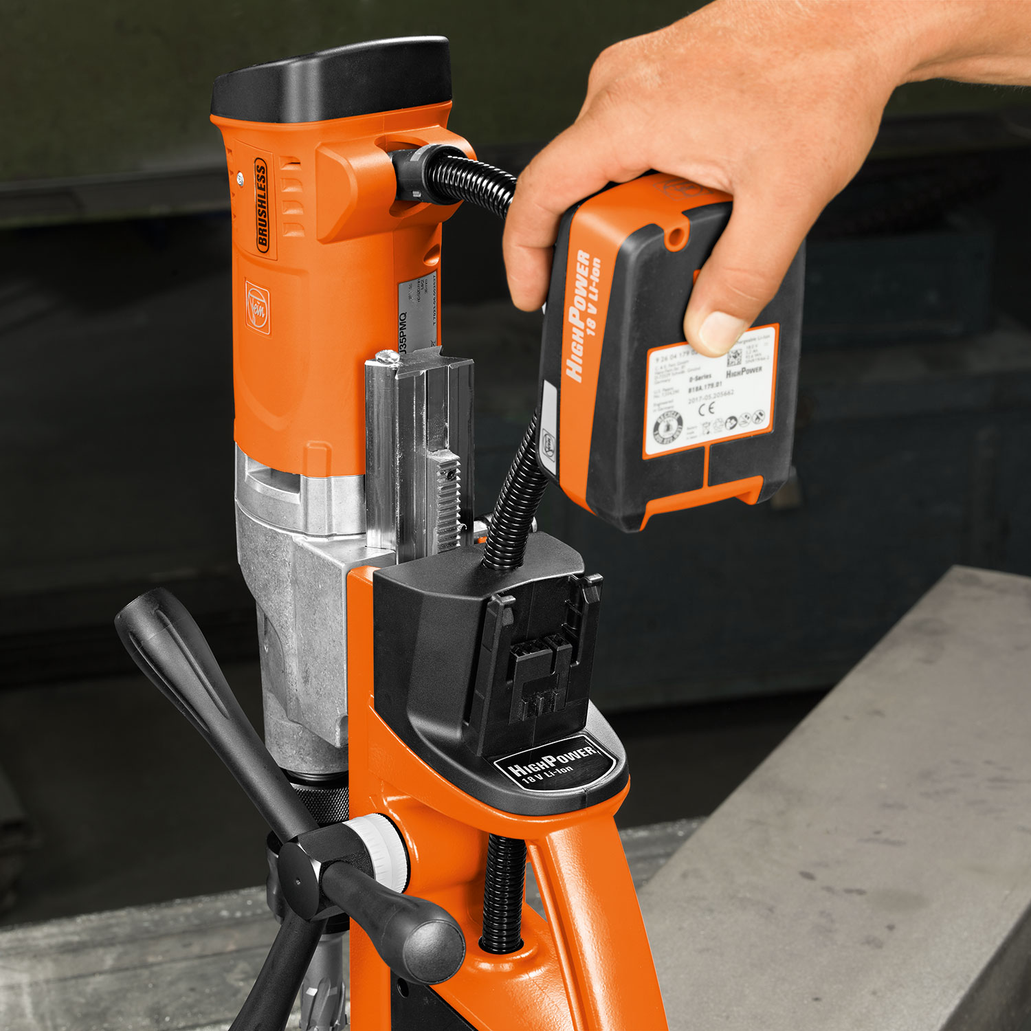 Battery hotsell mag drill