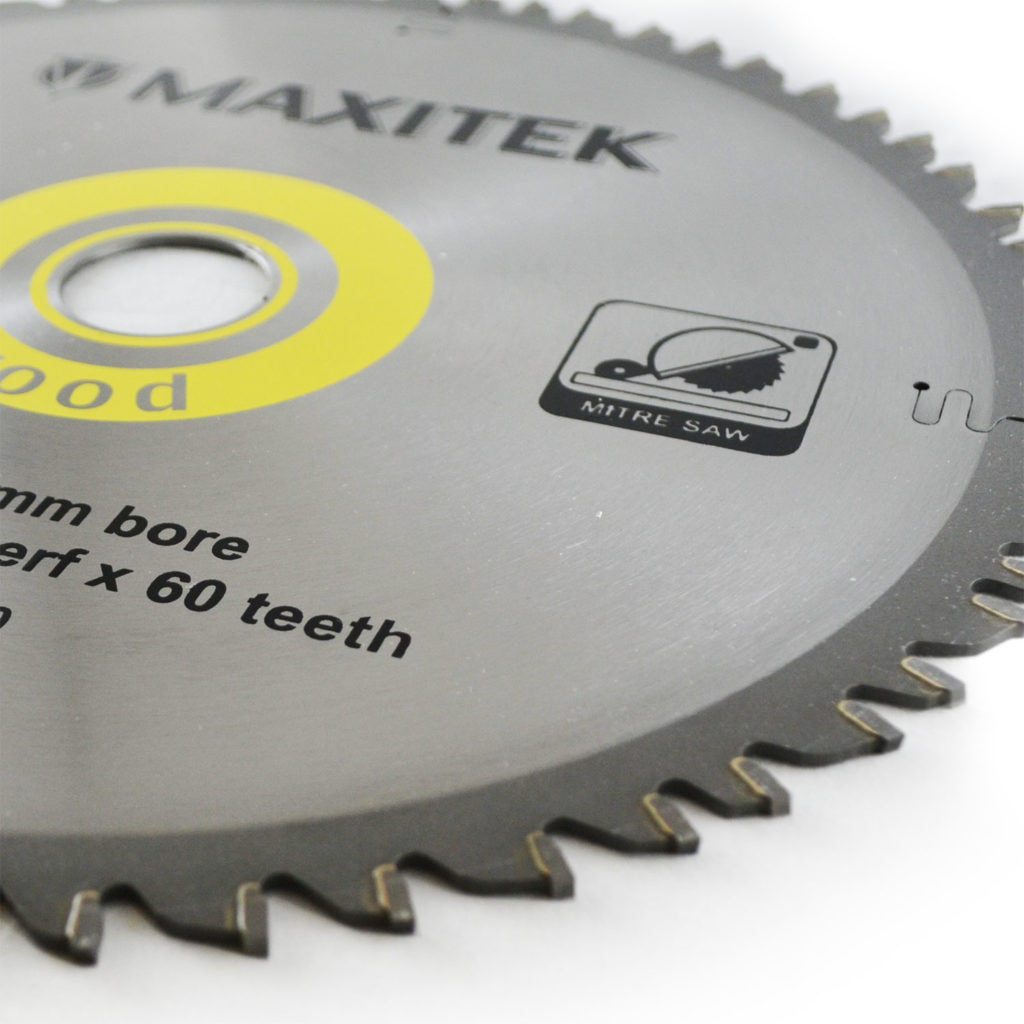 Maxitek 260 x 2.5 x 30 x 60T Universal Wood Mitre Saw Blade Protrade
