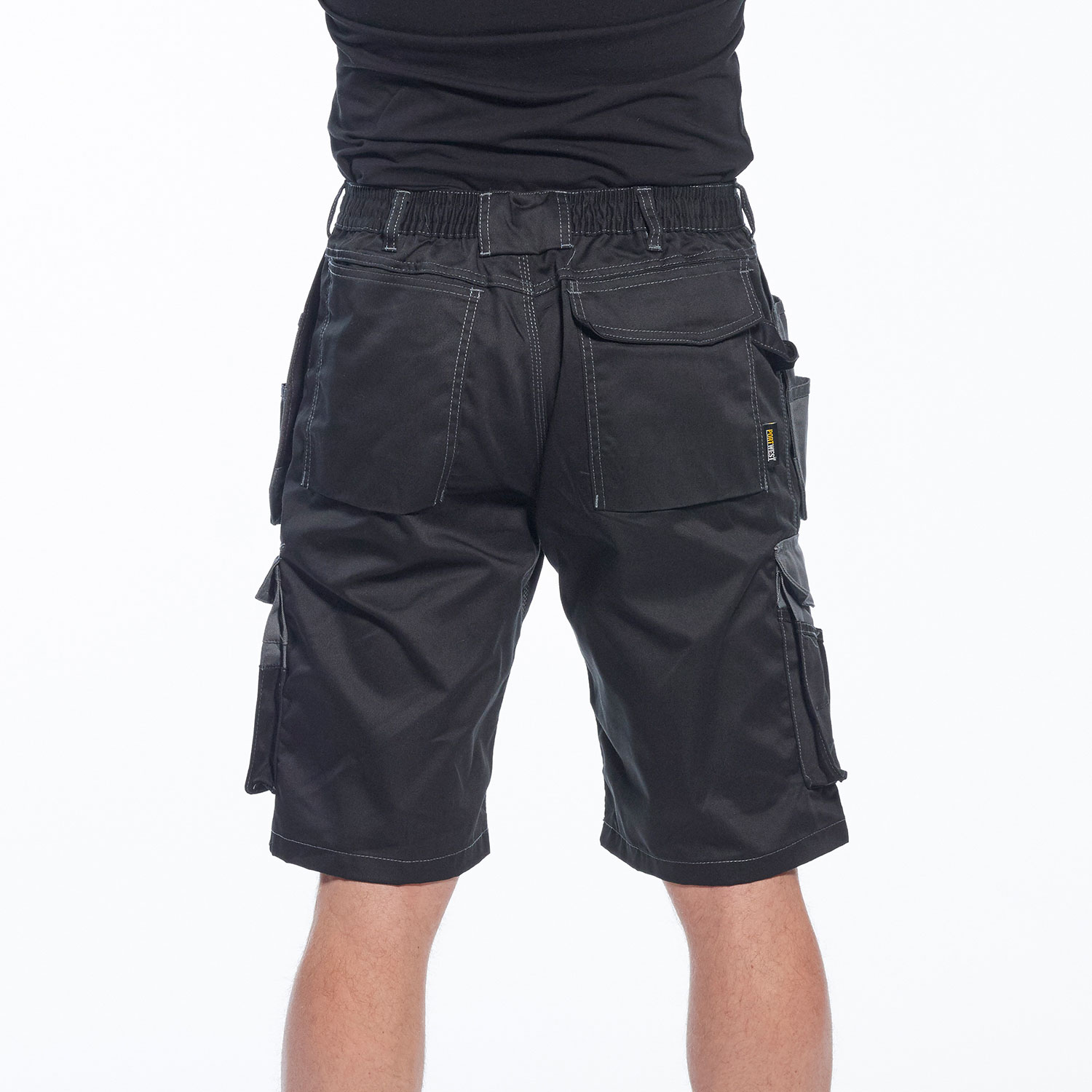 Portwest Holster Shorts - Black/Grey - Protrade