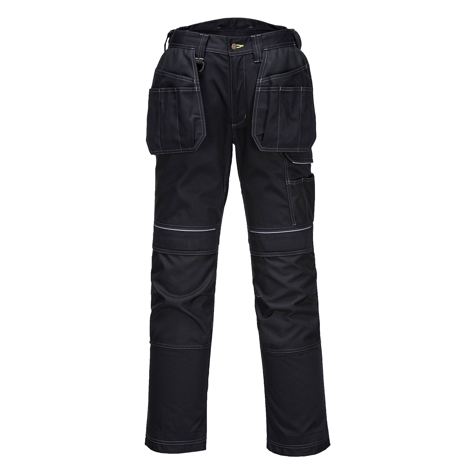 Portwest Holster Work Trousers - Black - Protrade