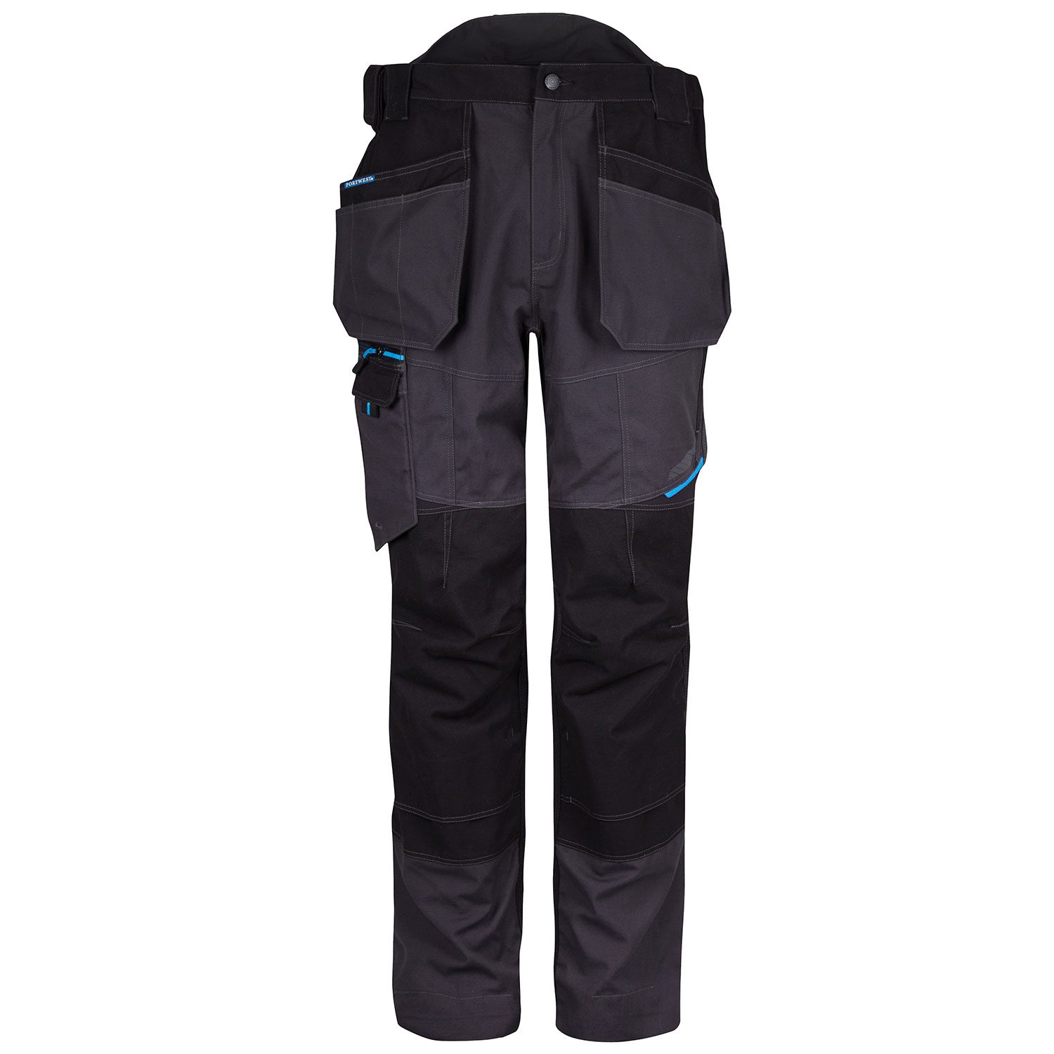 Portwest Holster Work Trousers - Grey - Protrade