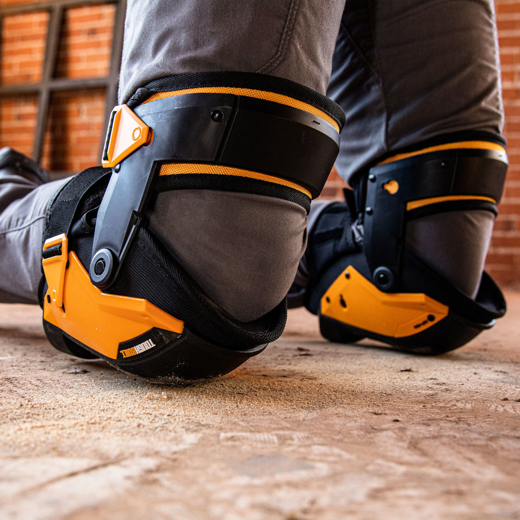 ToughBuilt TBKPG3 Gelfit Fanatic Thigh Support Knee Pads Protrade