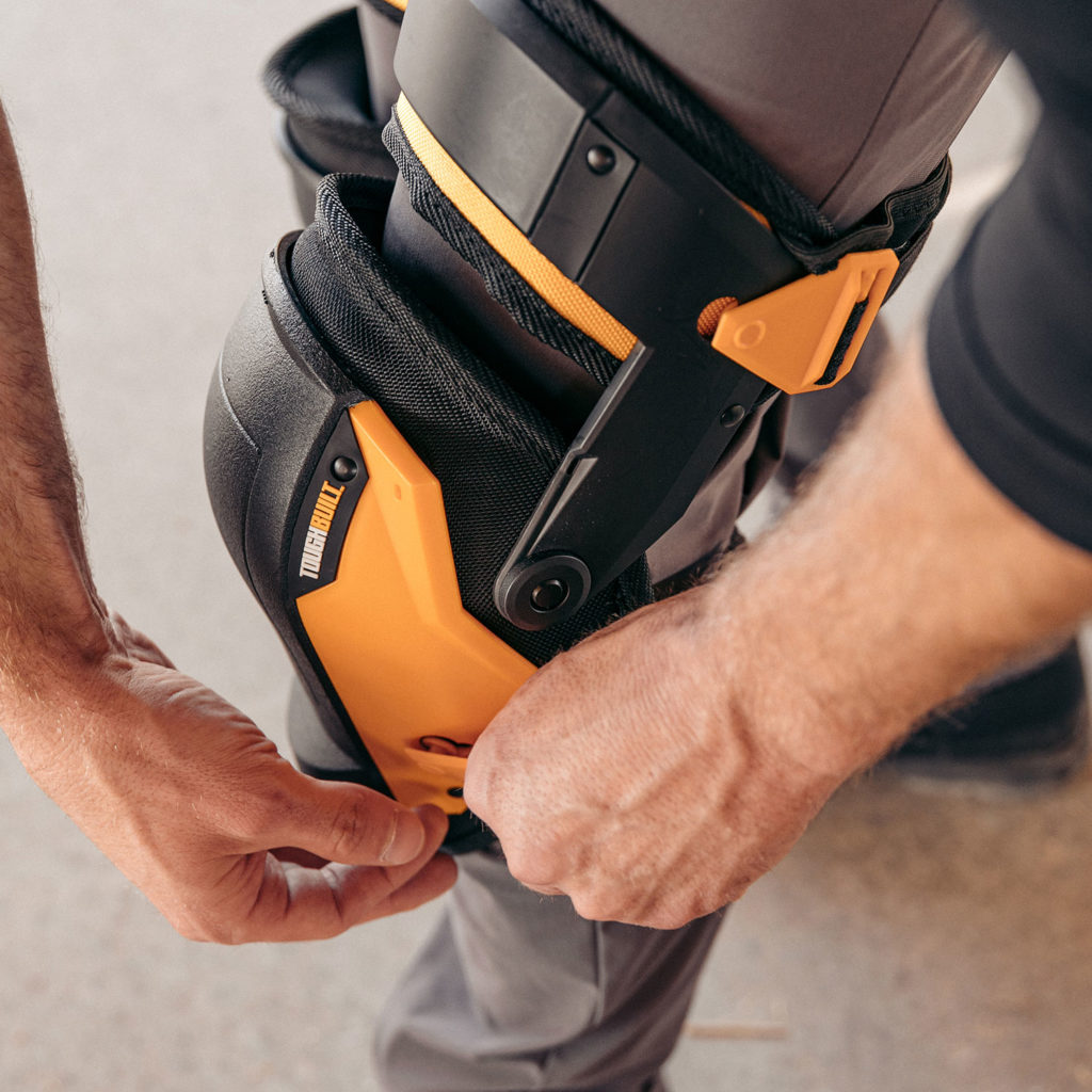 ToughBuilt TBKPG3 Gelfit Fanatic Thigh Support Knee Pads Protrade