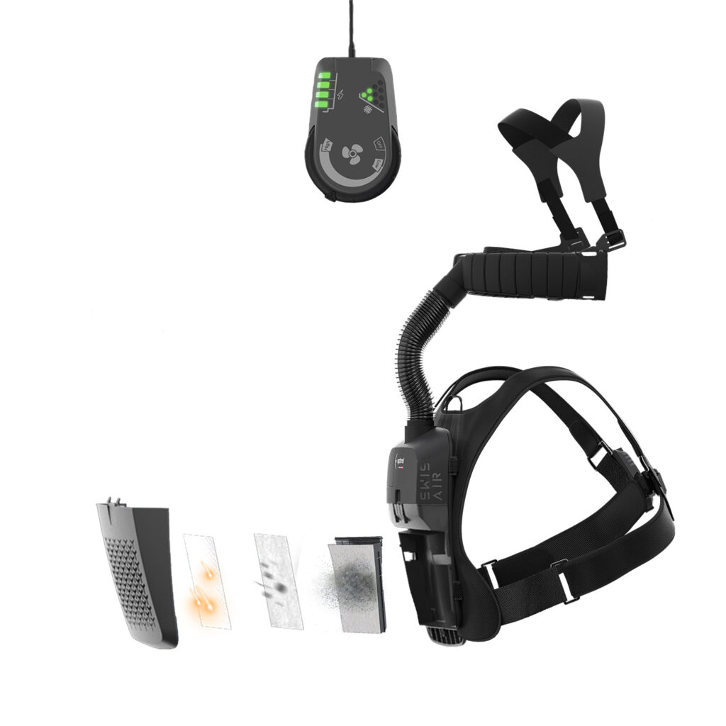 Optrel Weldcap Welding Helmet & Swiss Air Packages - Protrade