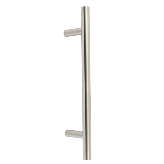 Hafele 225x 19mm Guardsman Pull Handle Stainless Steel Protrade