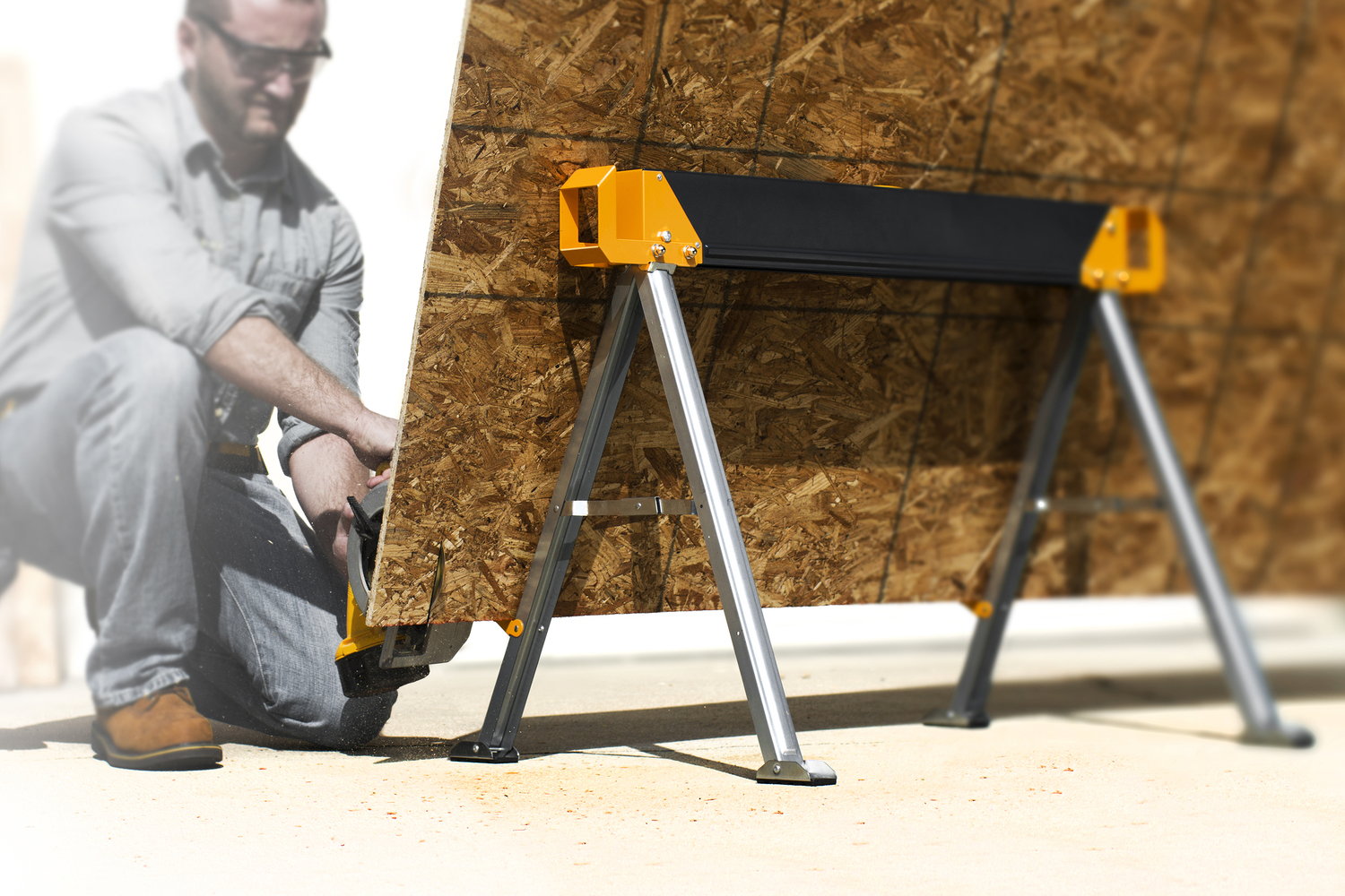 Toughbuilt Sawhorse versus Bora Speedhorse