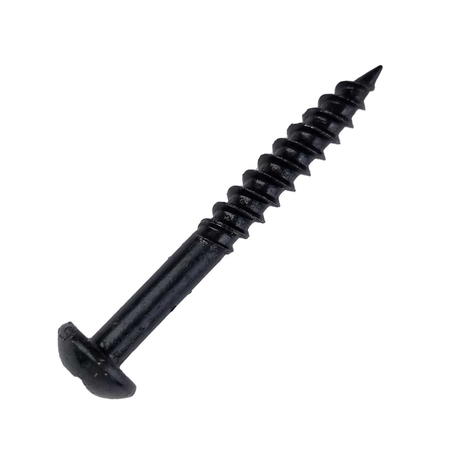 Black Round Head Woodscrews - Protrade