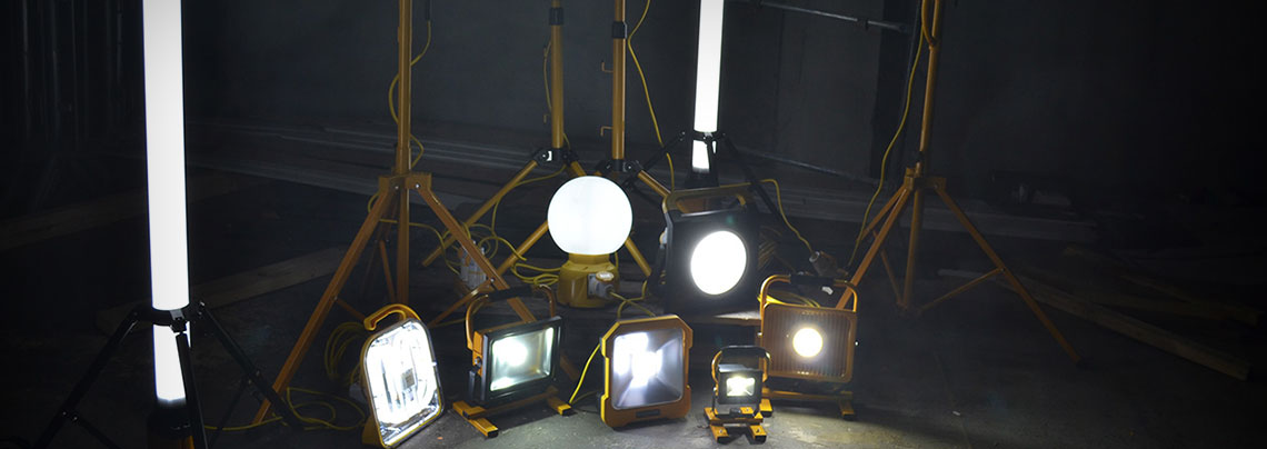 nylon lærer springe Different Types of Site LED Work Lights