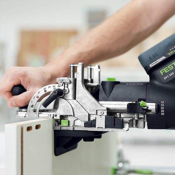Cordless Festool DFC Domino Jointer