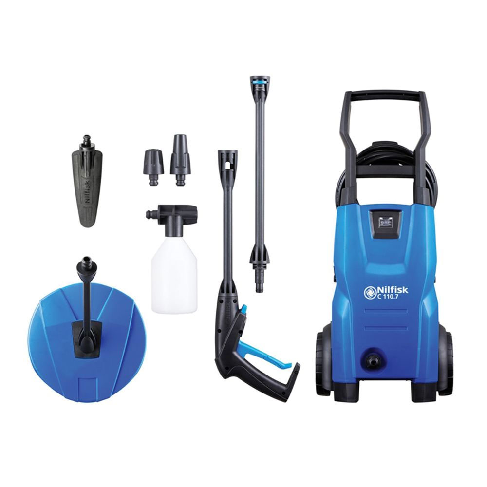 Nilfisk C110.7 5 PC X TRA Pressure Washer c w Patio Set Protrade